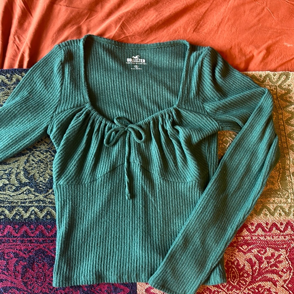 Green Hollister Top